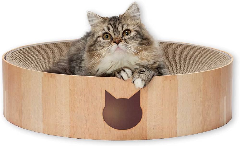Cozy Cat scratcher - Klösbädd med utbytbar dyna