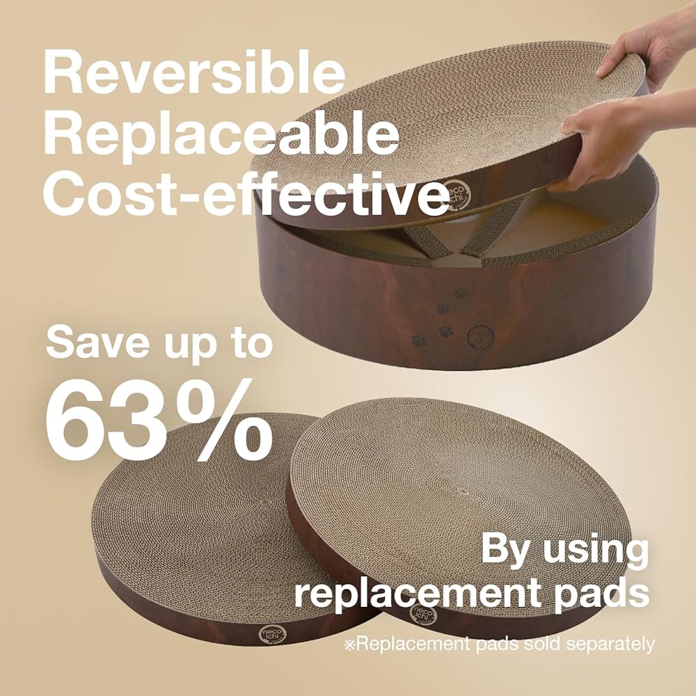 Cozy Cat scratcher - Klösbädd med utbytbar dyna