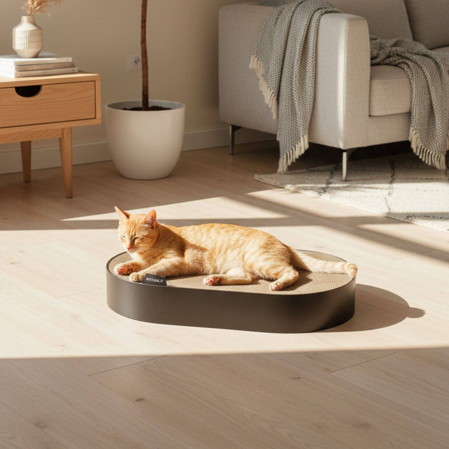 Designad klösbädd – Oval 63 cm