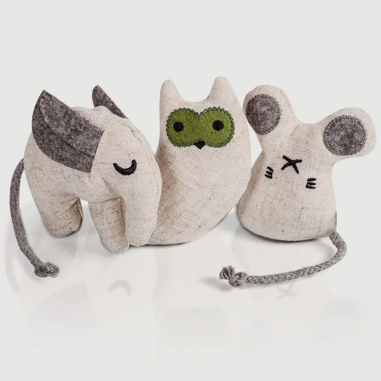 Kattleksak med kattmynta – 3-pack (inkl. refill)