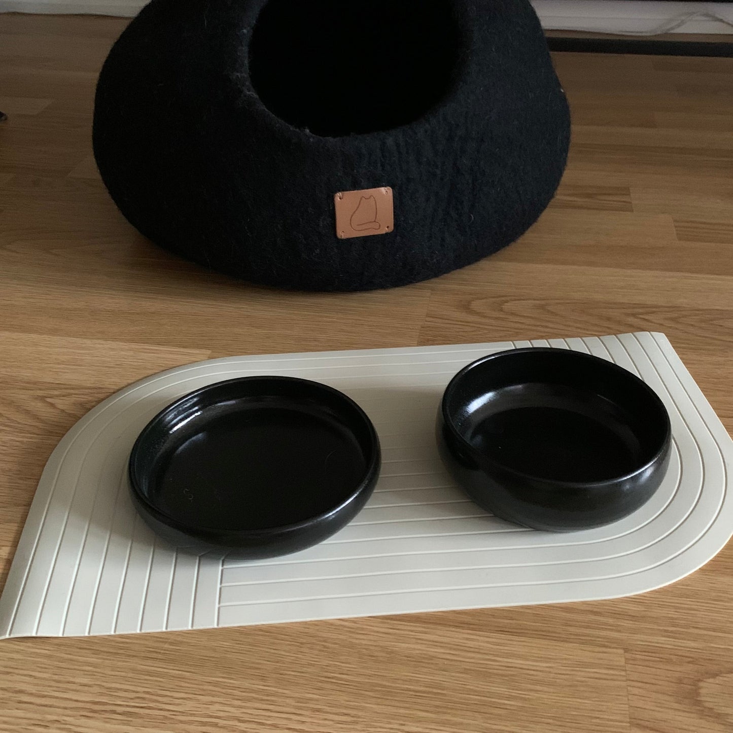 Gourmet – matskålsunderlägg i silikon – Creme