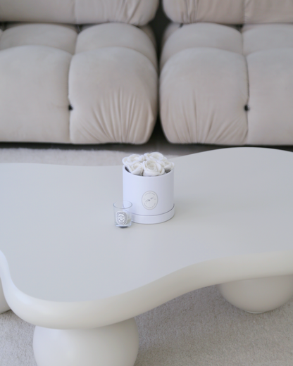 Flora Eterna – Leksakslåda för katt med handgjorda ullrosor