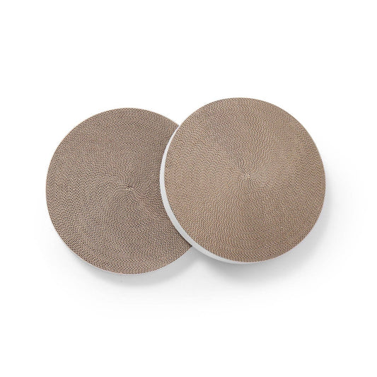 Refill till klösbädd  – slitstarka & vändbara klösdynor – vit