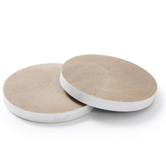 Refill till klösbädd  – slitstarka & vändbara klösdynor – vit