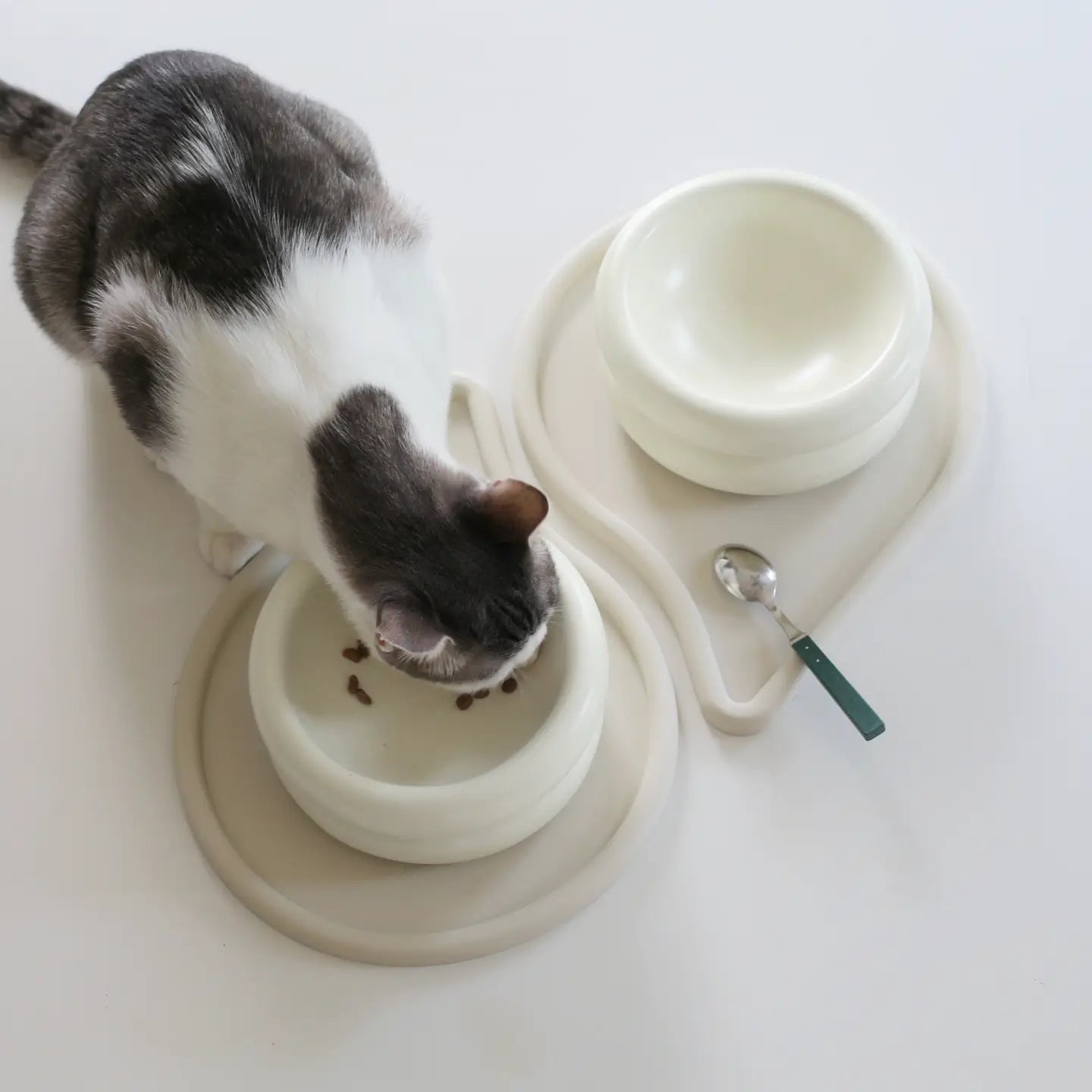 Droppformade matunderlägg i silikon – 2-pack