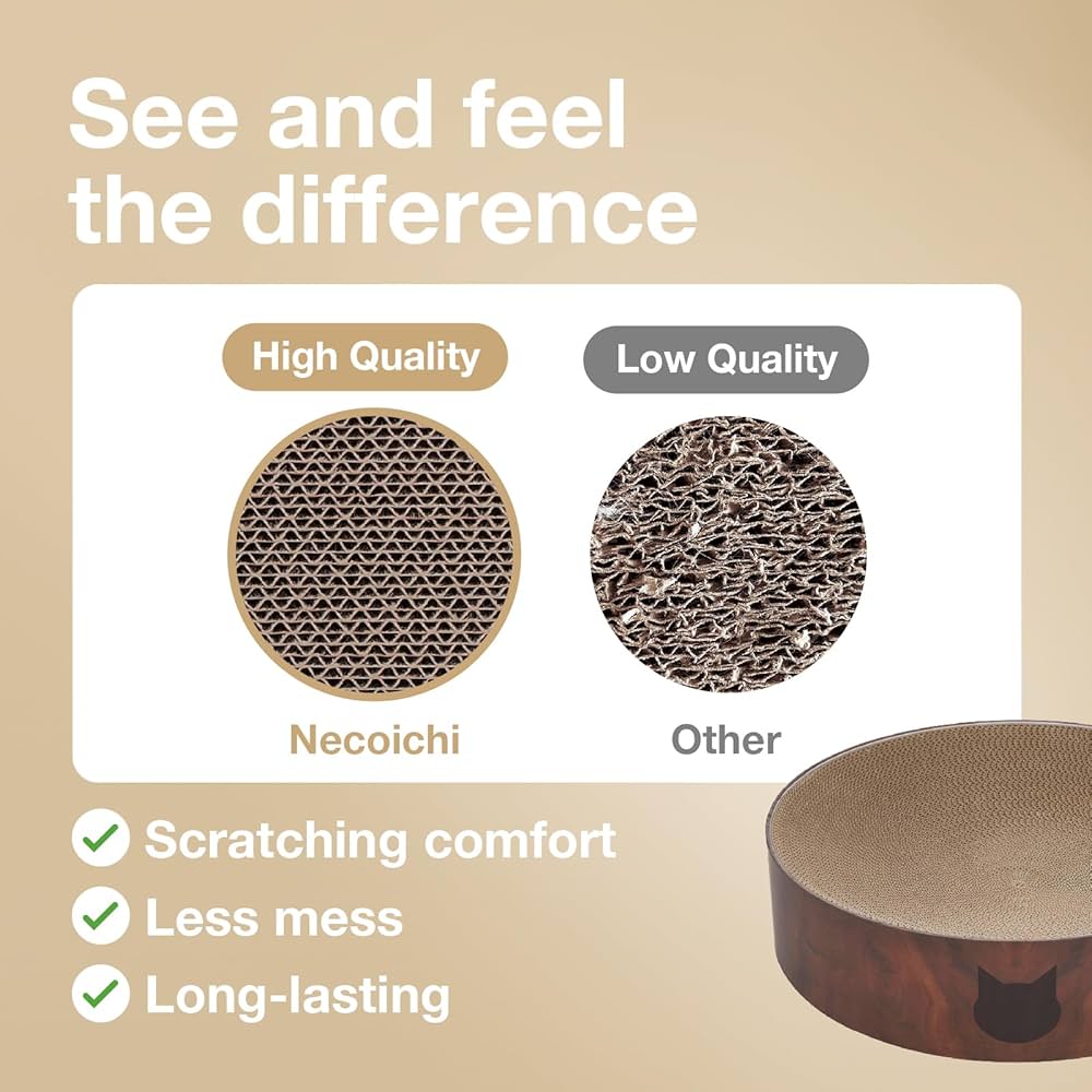 Cozy Cat scratcher - Klösbädd med utbytbar dyna