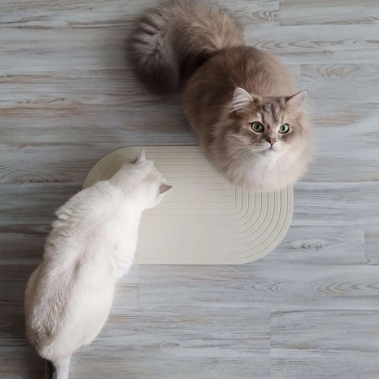 Gourmet – matskålsunderlägg  i BPA-fri silikon – halkfritt & stilrent – creme