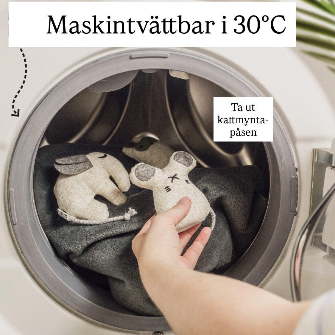 Kattleksak med kattmynta – 3-pack (inkl. refill)