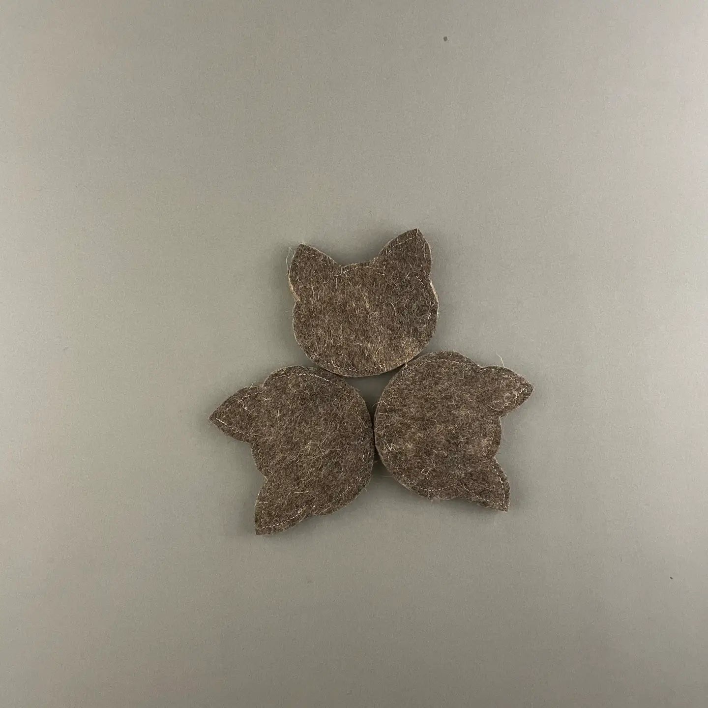 Naturligt leksaksset för katt – ull & hampa 5-pack